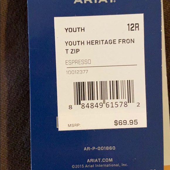 New Ariat® Girls' Heritage Breeche - Picture 4 of 7